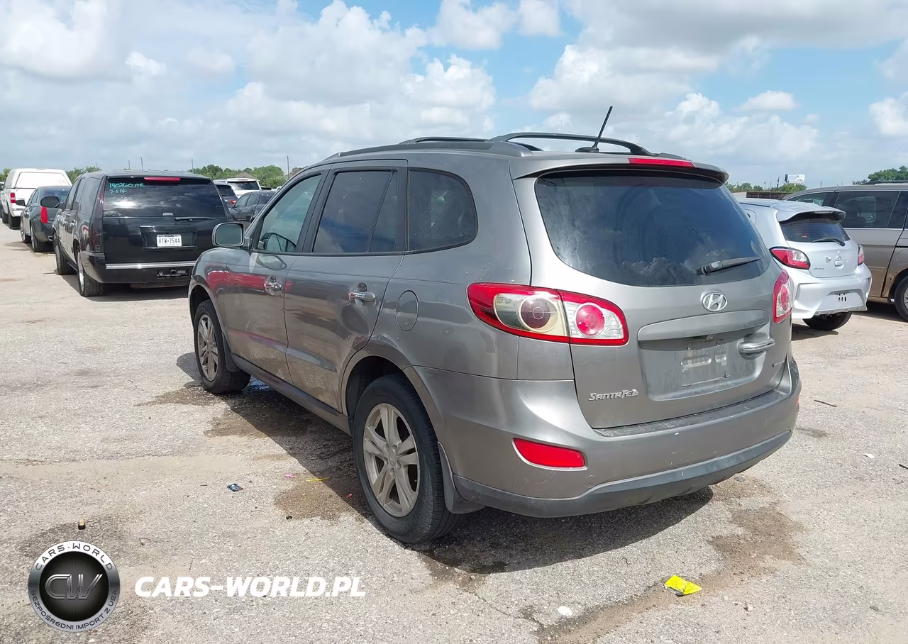 2012 Hyundai Santa Fe Limited V6 VIN:5XYZKDAG0CG096277 - 3