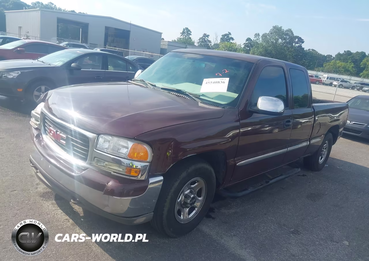 2001 GMC Sierra 1500 Sle VIN:2GTEC19V711153806 - 2