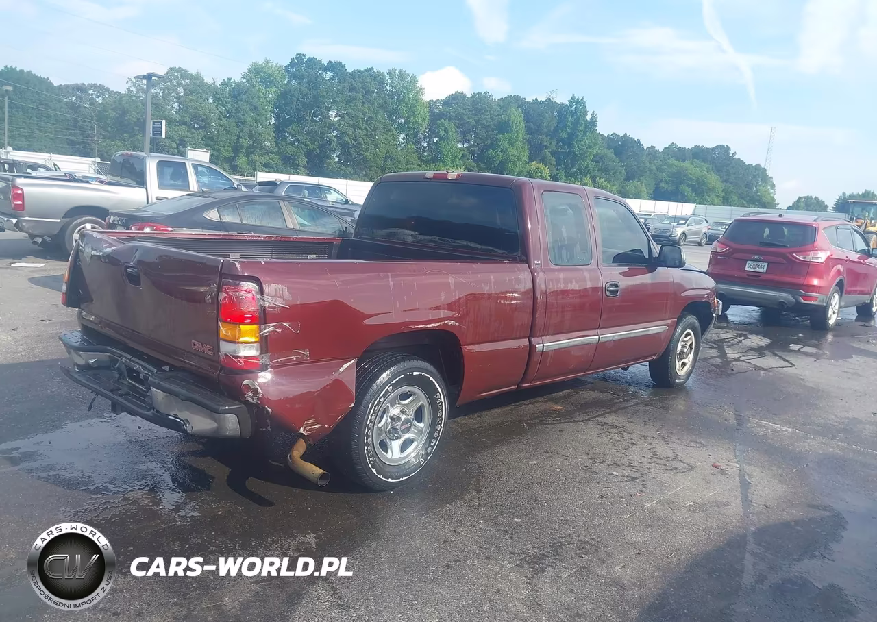 2001 GMC Sierra 1500 Sle VIN:2GTEC19V711153806 - 4