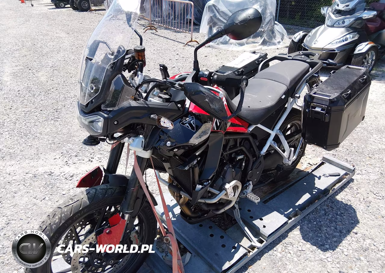 2024 Triumph Motorcycle Tiger 900 Gt Aragon Edition VIN:SMTE64DF5RTBN7033 - 2