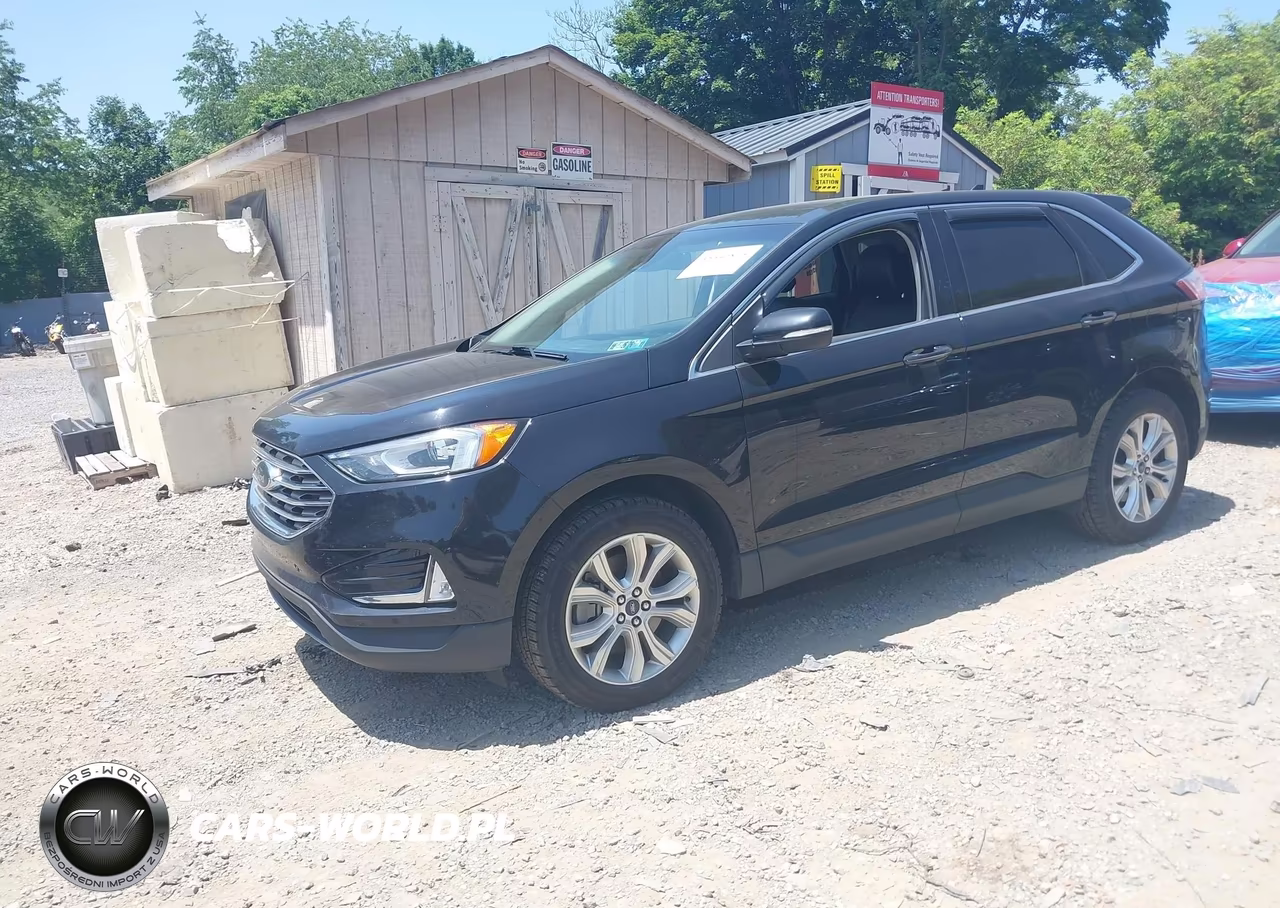 2022 Ford Edge Titanium VIN:2FMPK4K91NBA11702 - 2