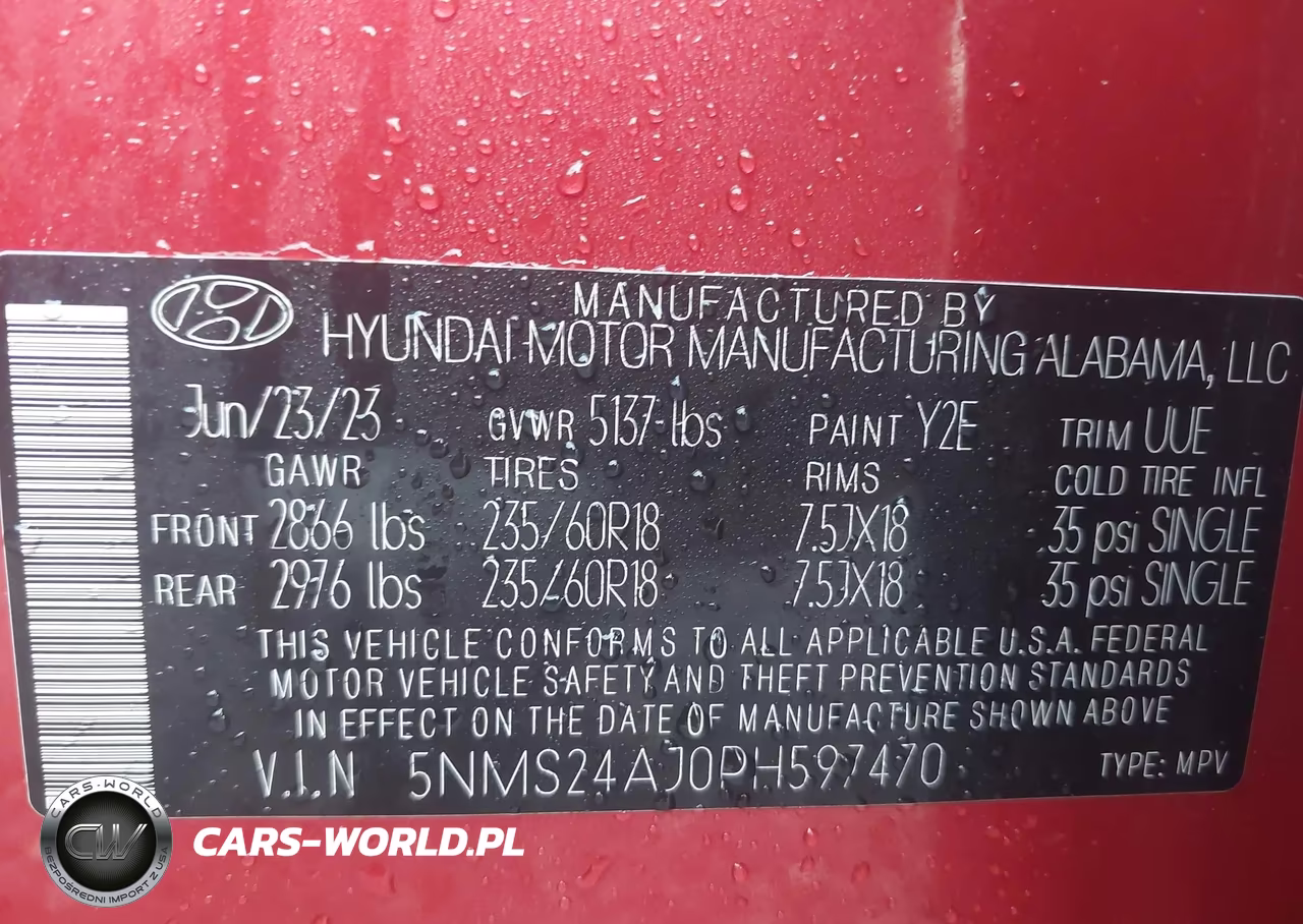 2023 Hyundai Santa Fe Sel VIN:5NMS24AJ0PH597470 - 9