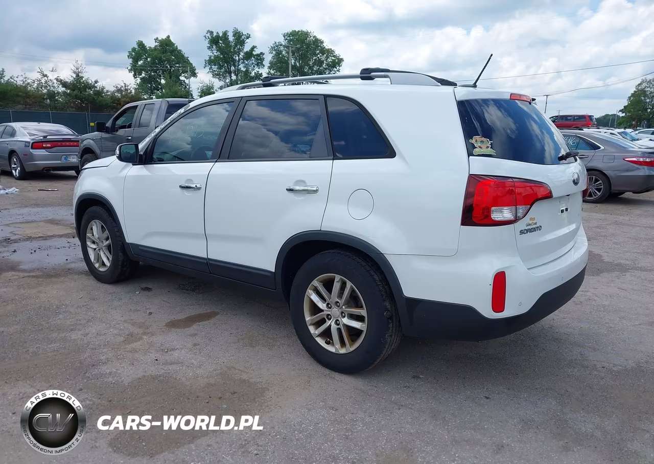 2014 Kia Sorento Lx VIN:5XYKT4A64EG456479 - 3