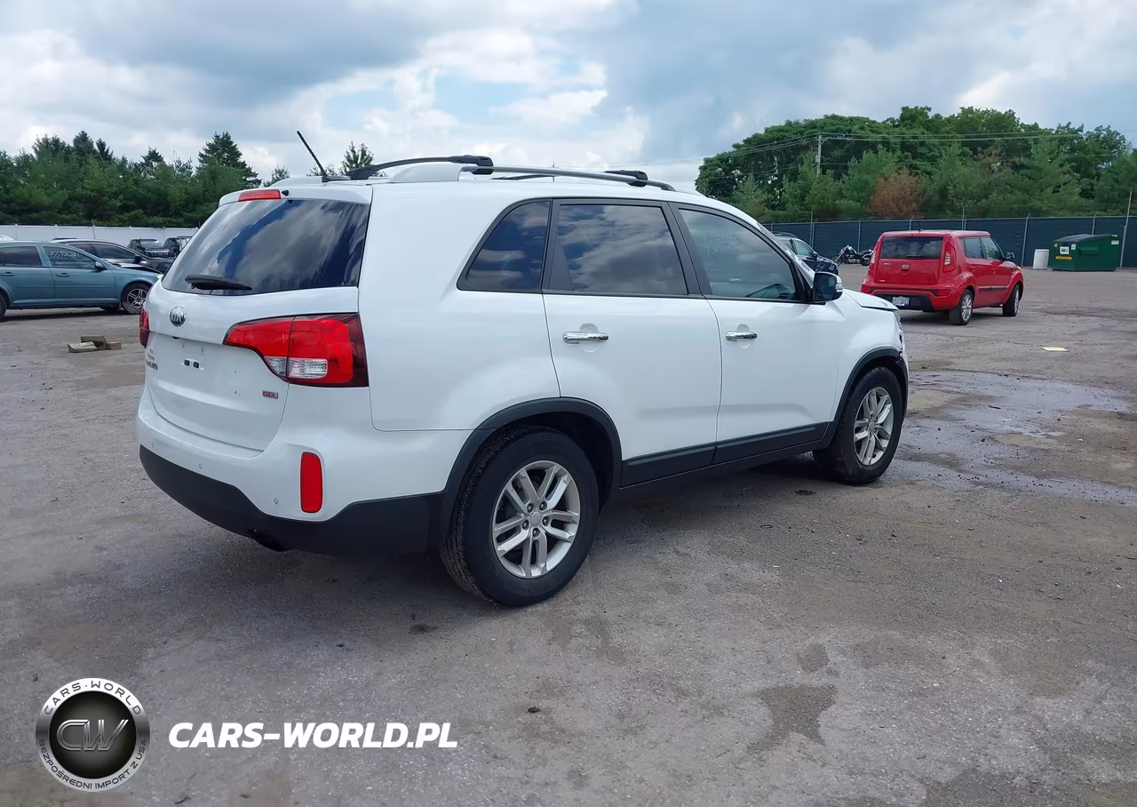 2014 Kia Sorento Lx VIN:5XYKT4A64EG456479 - 4