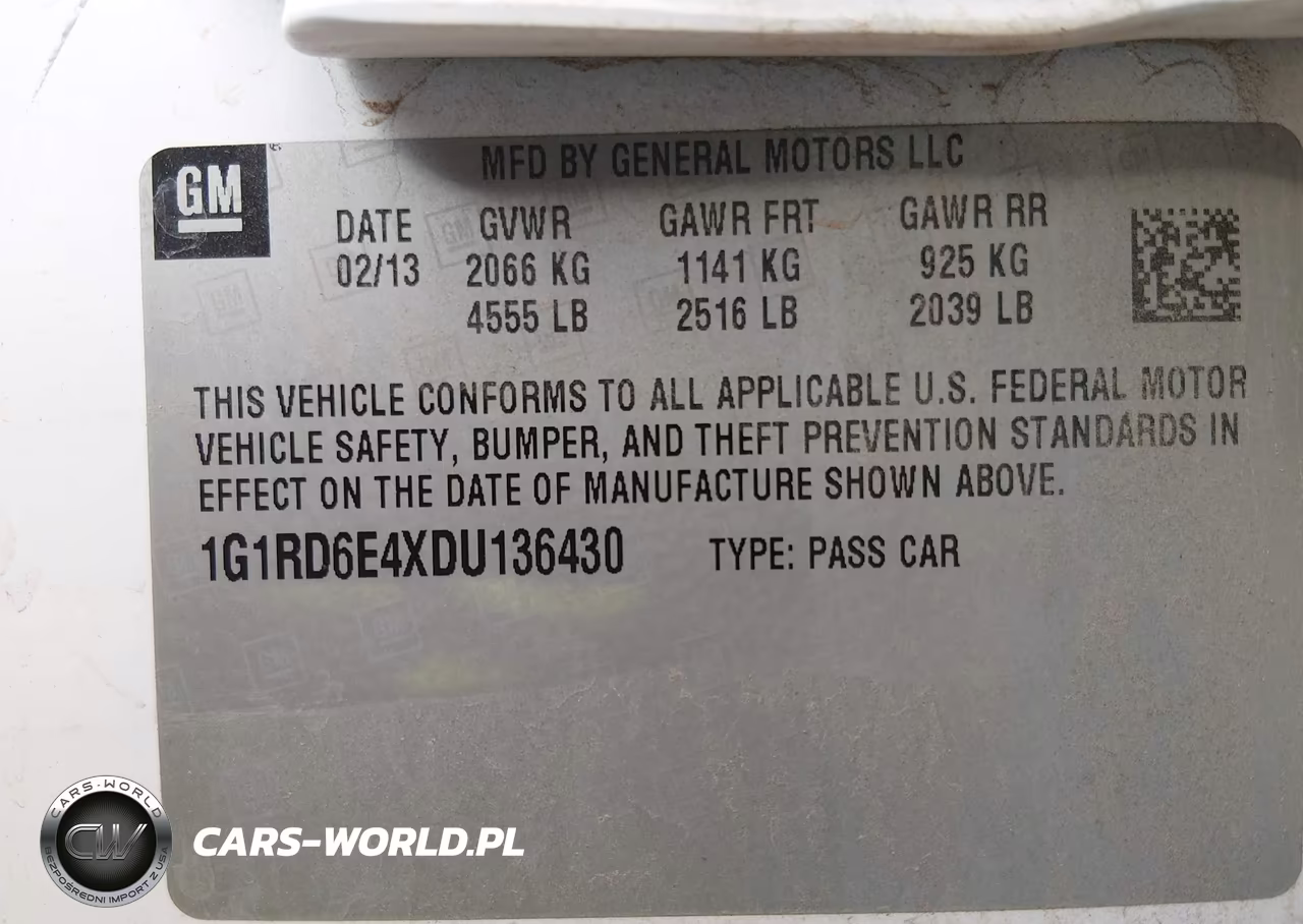 2013 Chevrolet Volt VIN:1G1RD6E4XDU136430 - 9