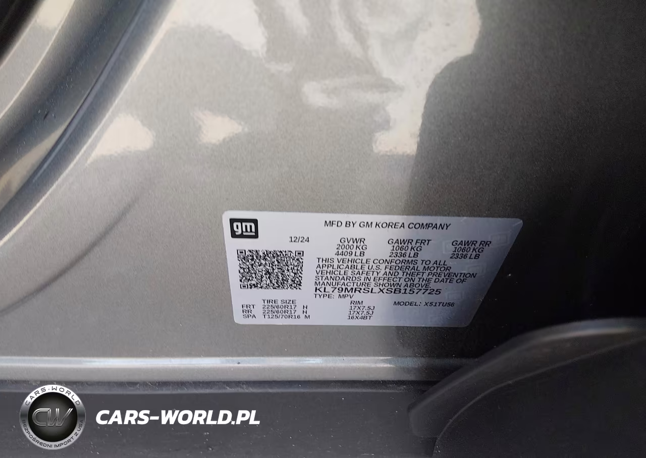 2025 Chevrolet Trailblazer Awd Lt VIN:KL79MRSLXSB157725 - 9