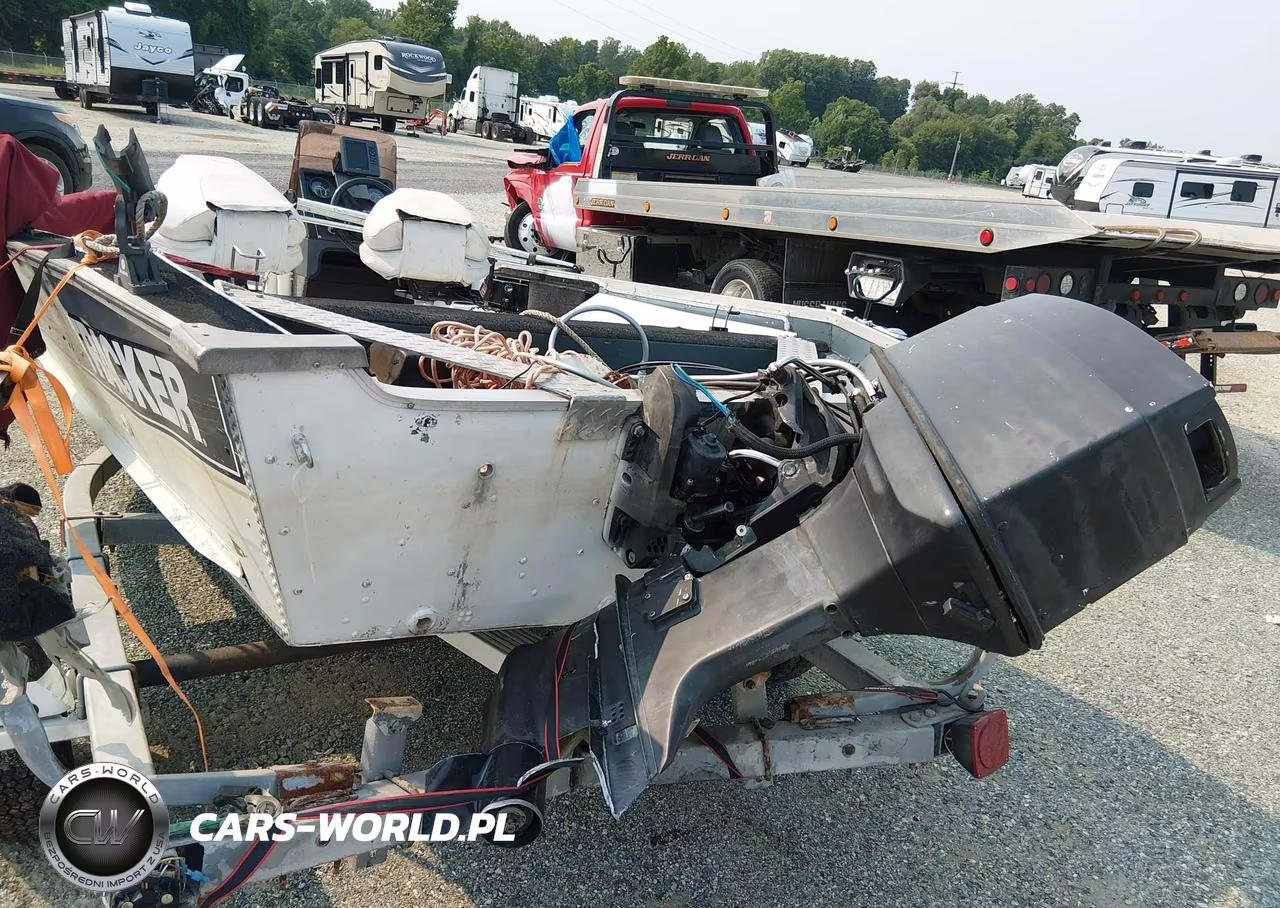 1989 Tracker Pro V17 Bass Boat And Trailer VIN:BUJ62164F989 - 7