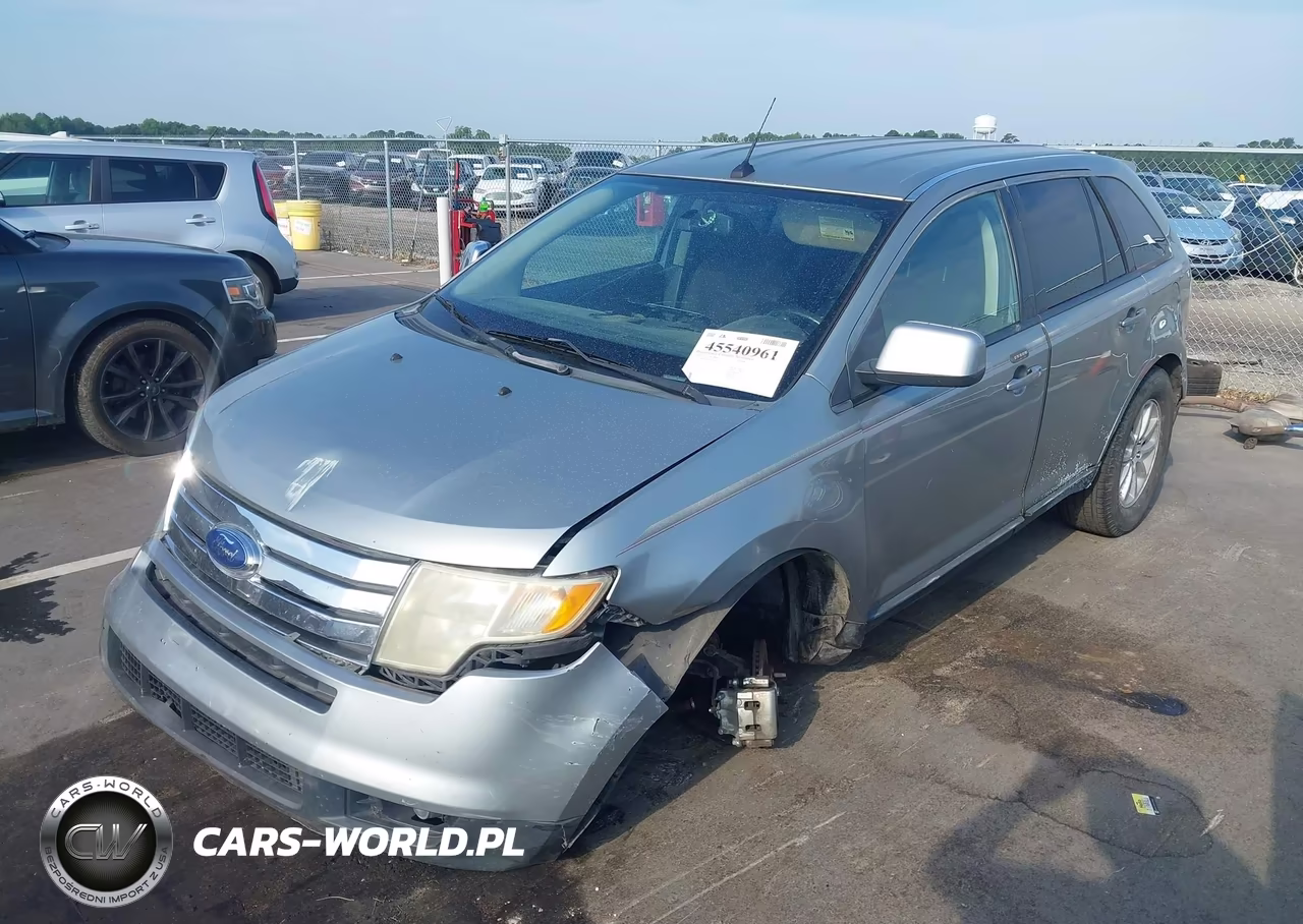 2007 Ford Edge Sel VIN:2FMDK38C97BA29867 - 2