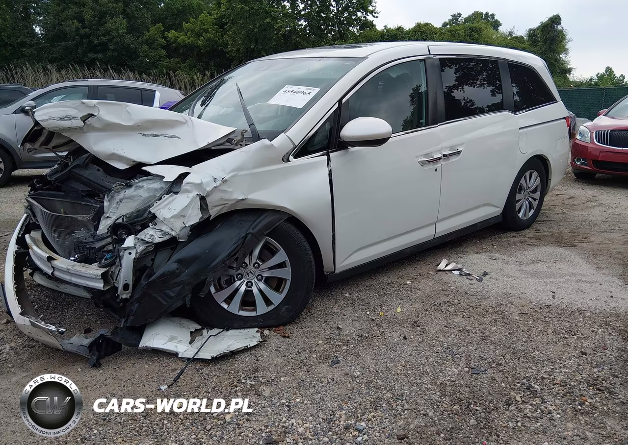 2016 Honda Odyssey Ex-L VIN:5FNRL5H64GB168403 - 2