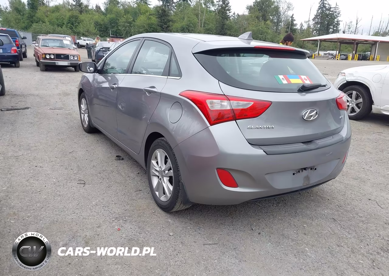 2013 Hyundai Elantra Gt VIN:KMHD35LE3DU133066 - 3