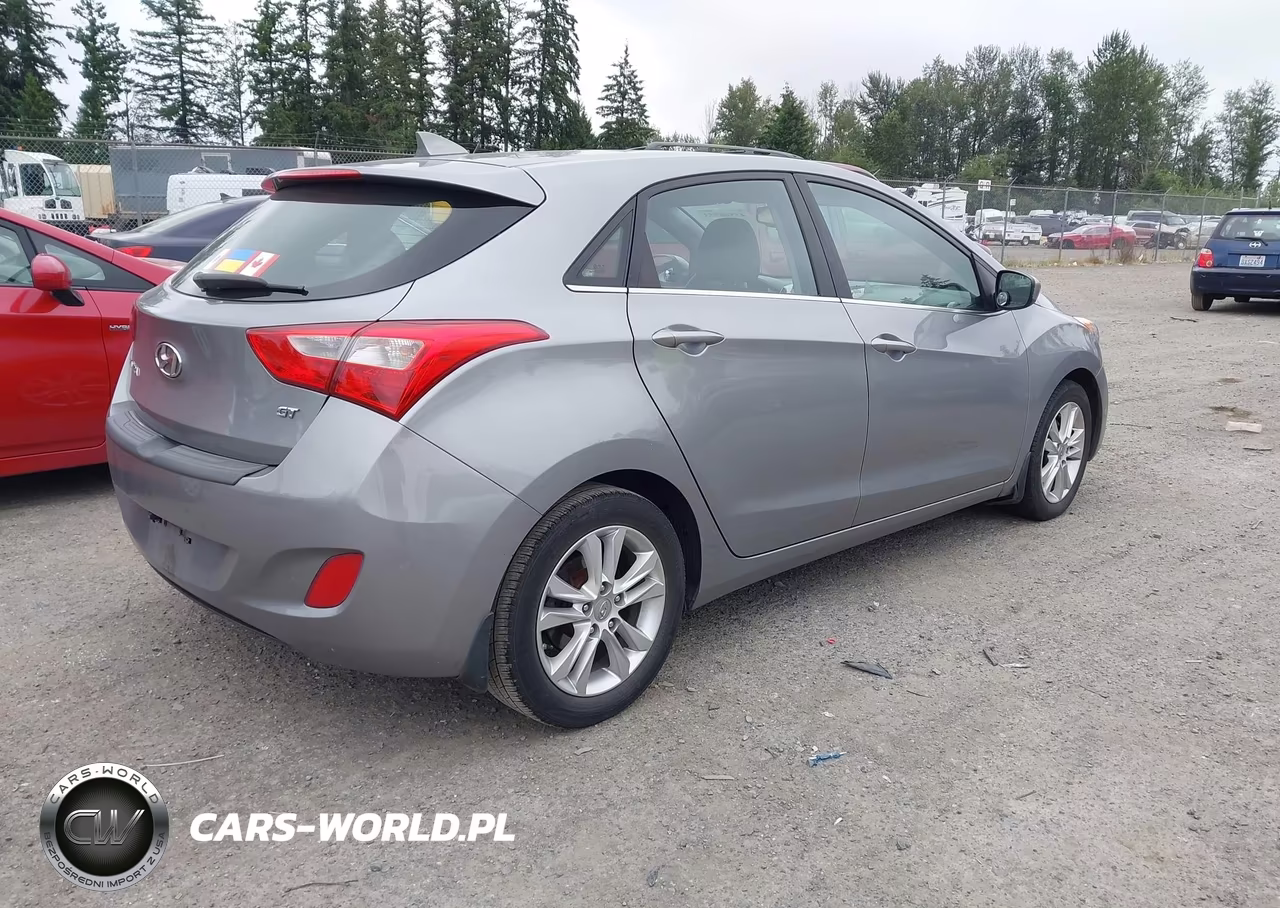 2013 Hyundai Elantra Gt VIN:KMHD35LE3DU133066 - 4