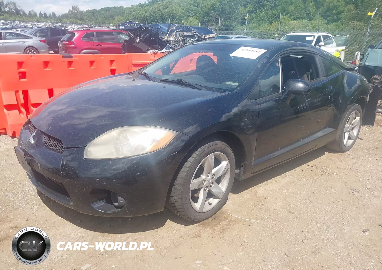 2007 Mitsubishi Eclipse Gs VIN:4A3AK24F37E014011 - 2