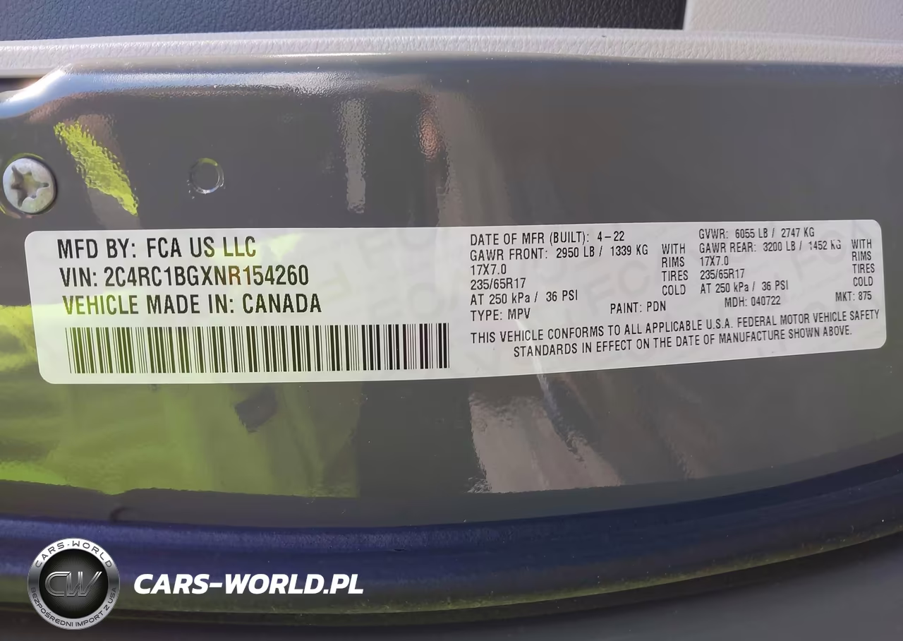 2022 Chrysler Pacifica Touring L VIN:2C4RC1BGXNR154260 - 9