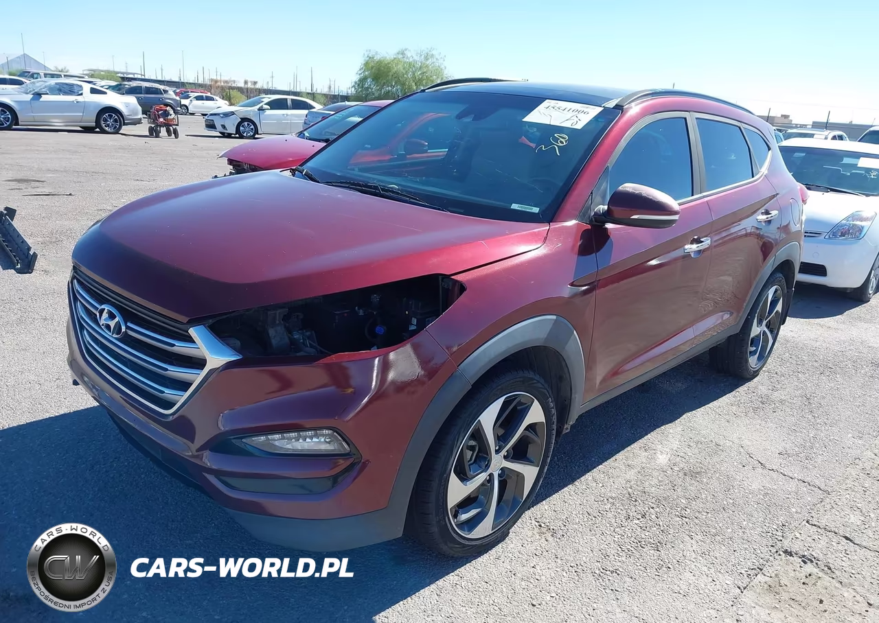 2017 Hyundai Tucson Limited VIN:KM8J33A21HU329285 - 2