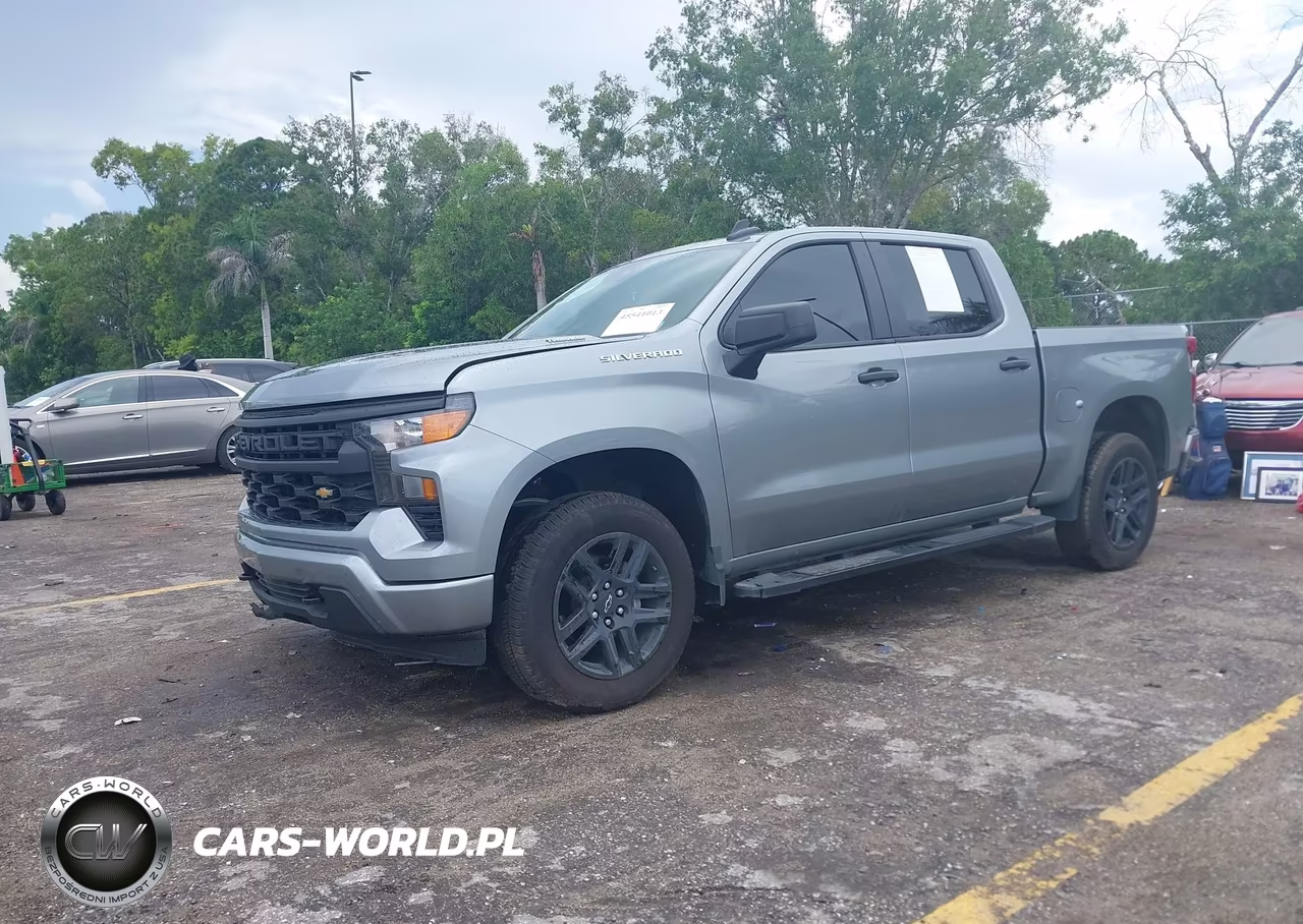 2026 Chevrolet Silverado 1500 2Wd Short Bed Custom VIN:1GCPABEK7TZ111100 - 2
