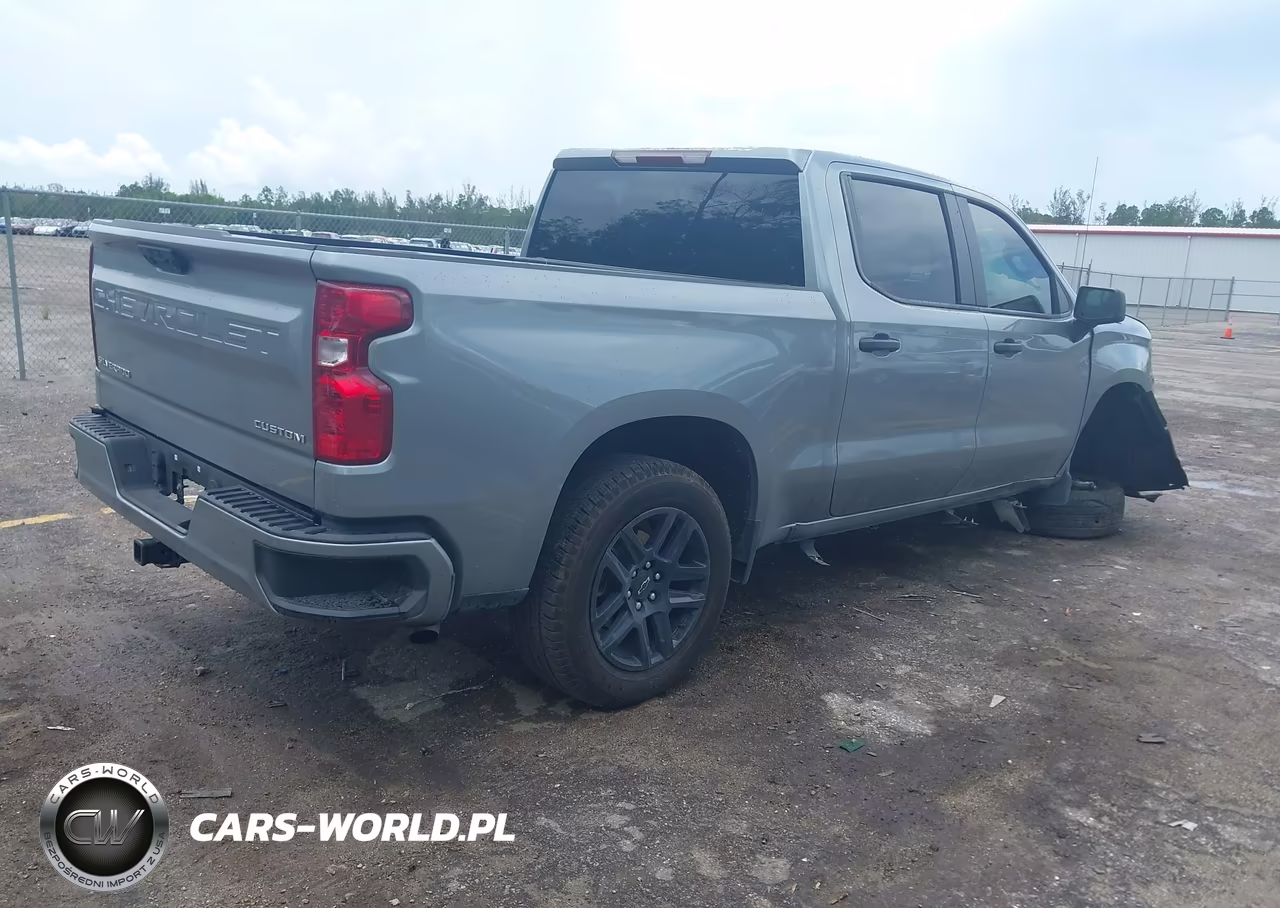 2026 Chevrolet Silverado 1500 2Wd Short Bed Custom VIN:1GCPABEK7TZ111100 - 4