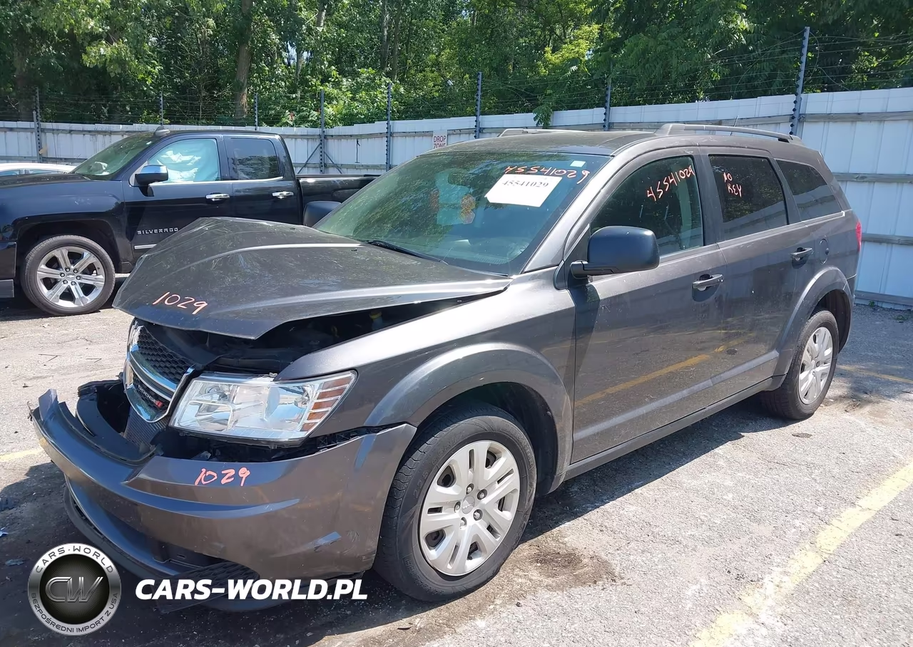 2017 Dodge Journey Se VIN:3C4PDCAB6HT676570 - 2
