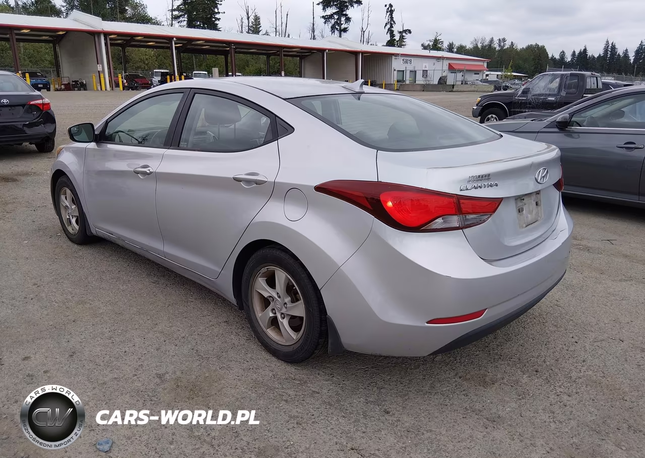 2014 Hyundai Elantra Se VIN:KMHDH4AE1EU206936 - 3