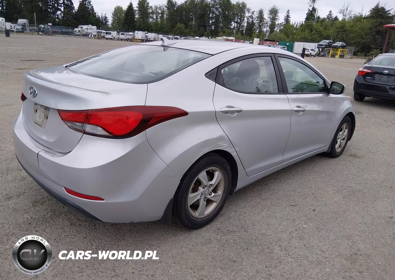 2014 Hyundai Elantra Se VIN:KMHDH4AE1EU206936 - 4
