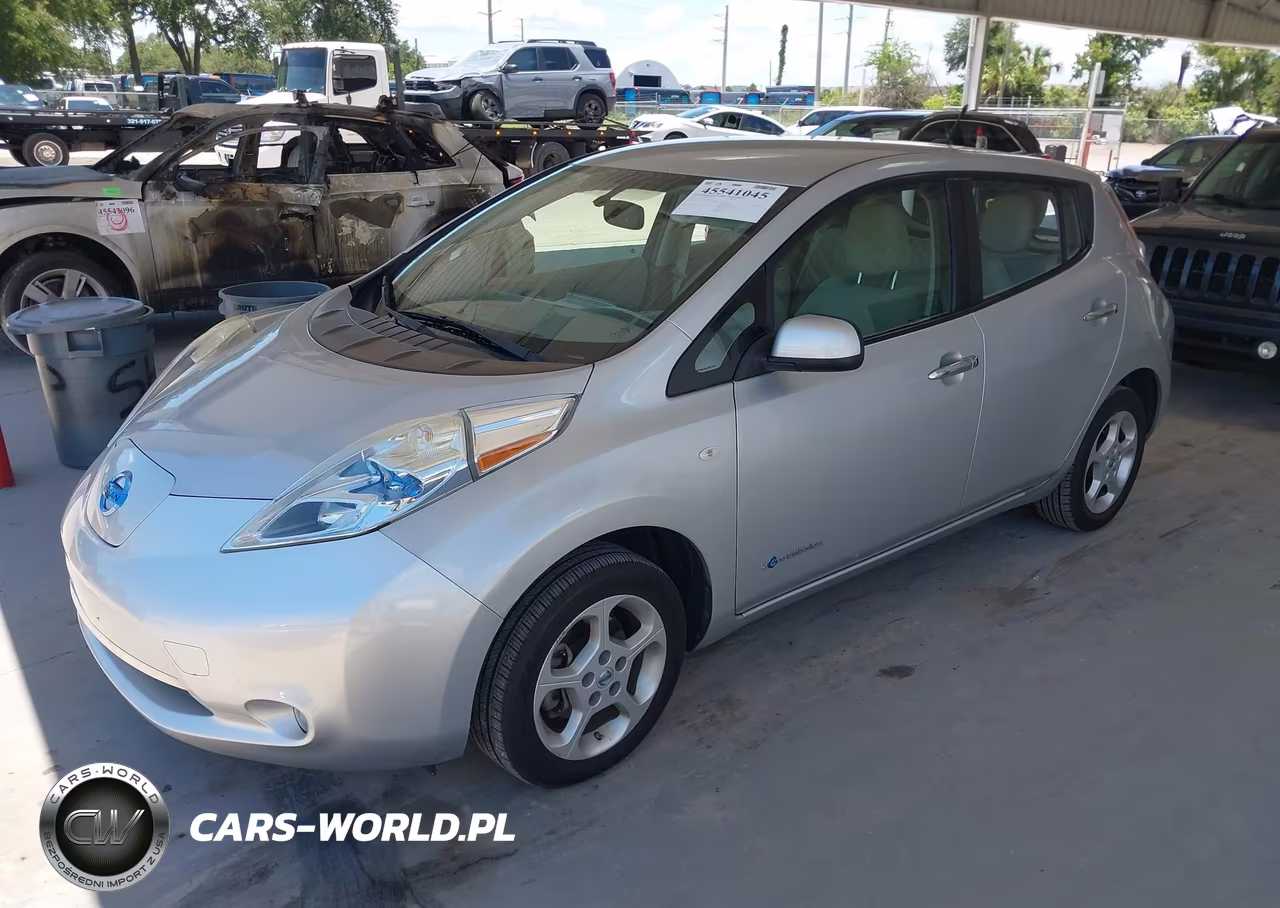 2012 Nissan Leaf Sl VIN:JN1AZ0CP9CT022572 - 2