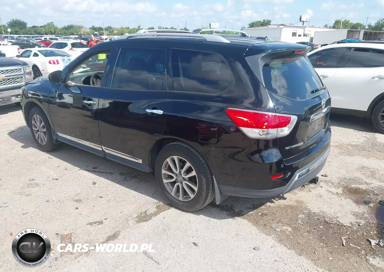 2014 Nissan Pathfinder Sl VIN:5N1AR2MN4EC711522 - 3