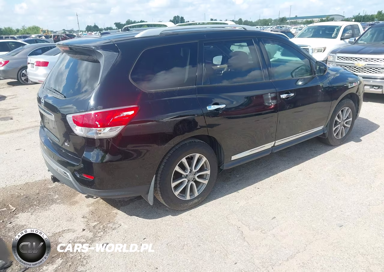 2014 Nissan Pathfinder Sl VIN:5N1AR2MN4EC711522 - 4