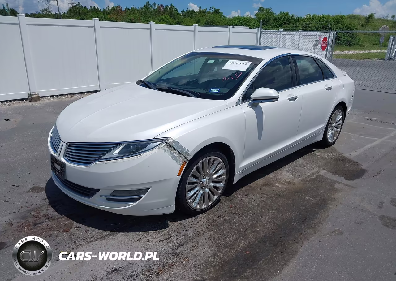 2013 Lincoln Mkz VIN:3LN6L2G90DR802714 - 2