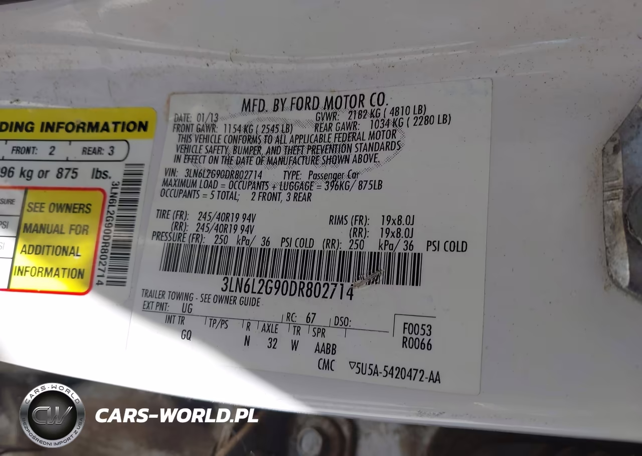 2013 Lincoln Mkz VIN:3LN6L2G90DR802714 - 9