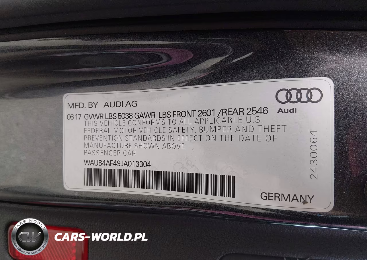 2018 Audi S4 3.0T Premium Plus VIN:WAUB4AF49JA013304 - 9