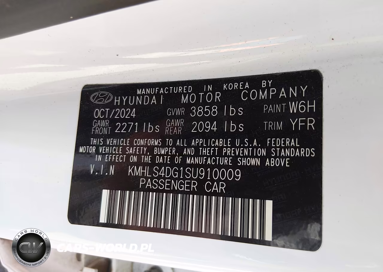 2025 Hyundai Elantra Sel Convenience VIN:KMHLS4DG1SU910009 - 9