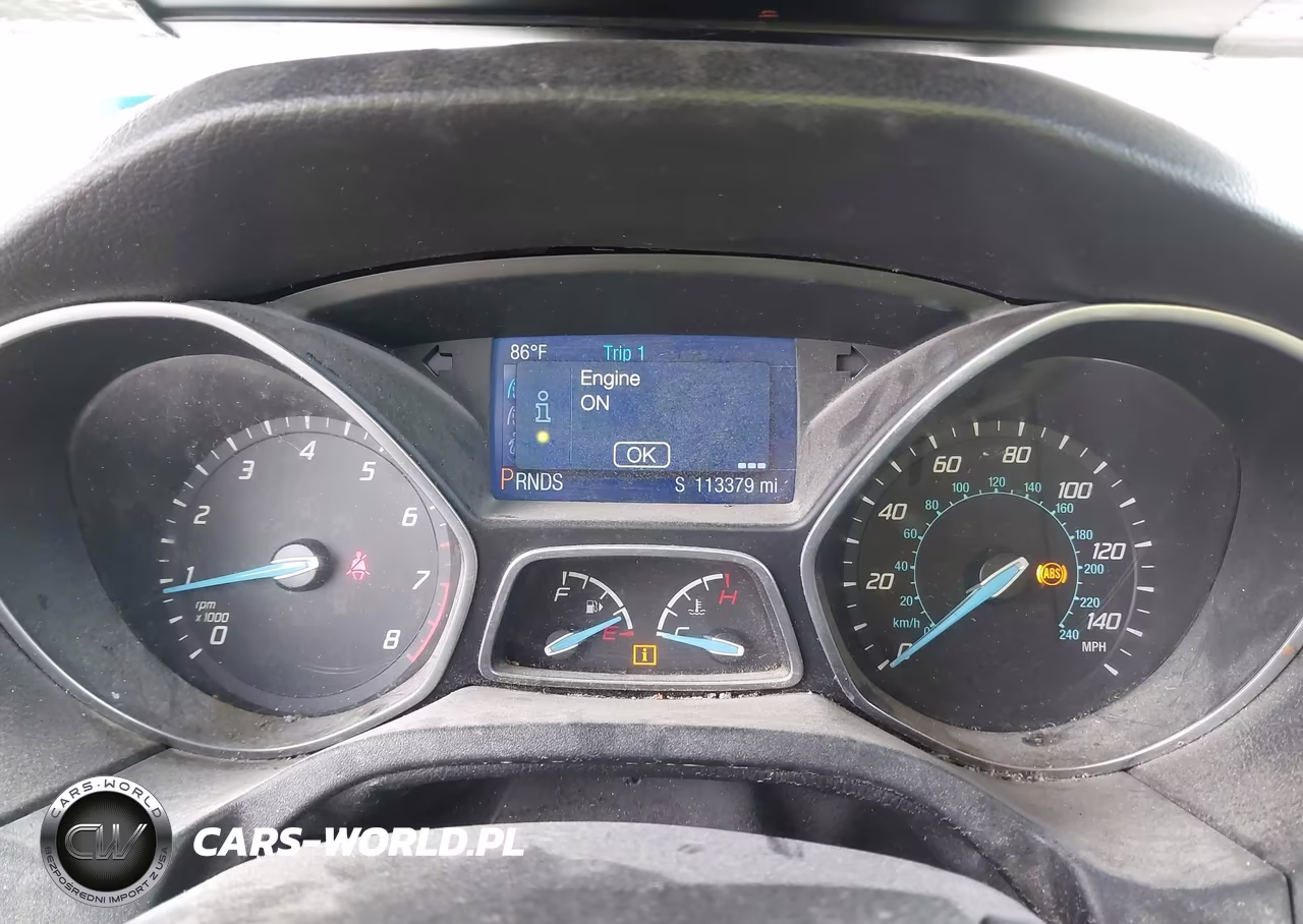 2014 Ford Focus Se VIN:1FADP3K27EL132813 - 7