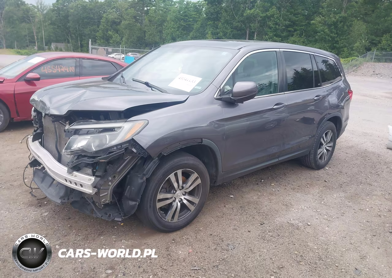 2017 Honda Pilot Ex-L VIN:5FNYF6H50HB036692 - 2