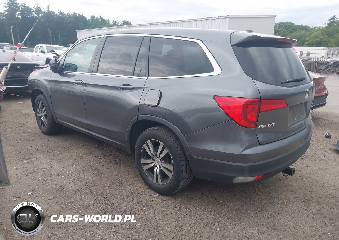 2017 Honda Pilot Ex-L VIN:5FNYF6H50HB036692 - 3