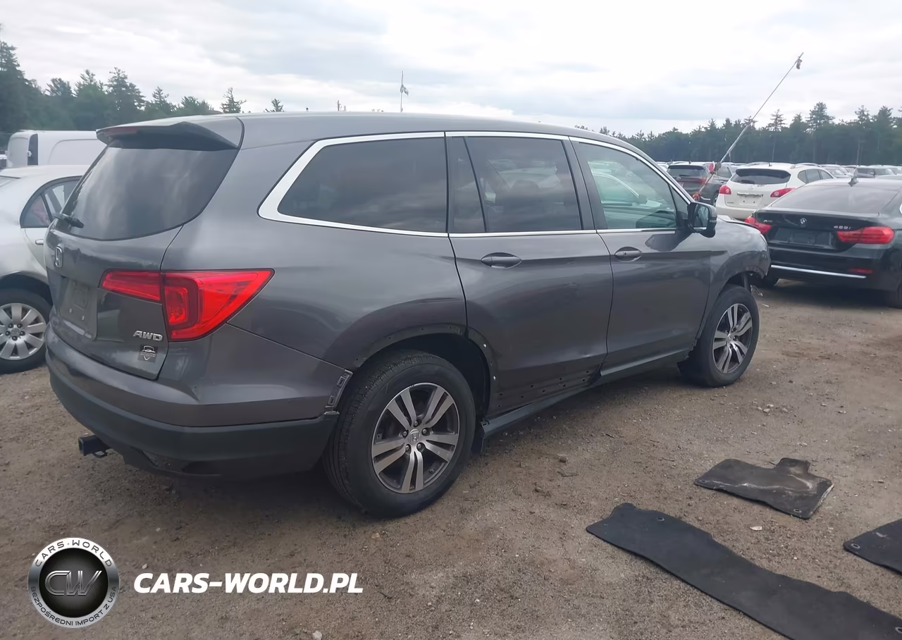 2017 Honda Pilot Ex-L VIN:5FNYF6H50HB036692 - 4