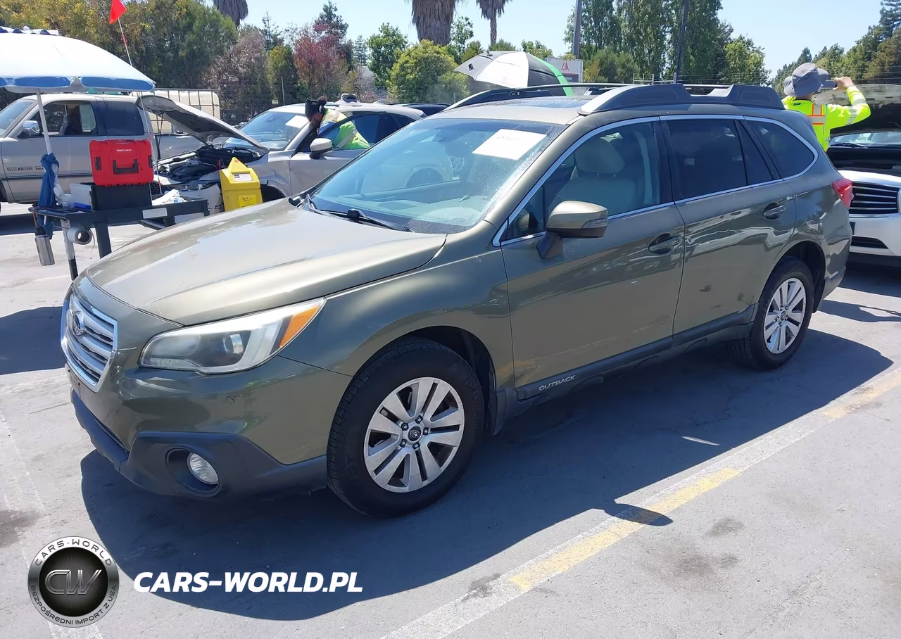 2015 Subaru Outback 2.5I Premium VIN:4S4BSAHC9F3276784 - 2