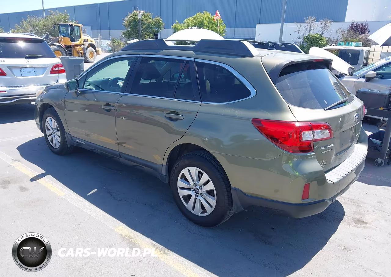 2015 Subaru Outback 2.5I Premium VIN:4S4BSAHC9F3276784 - 3