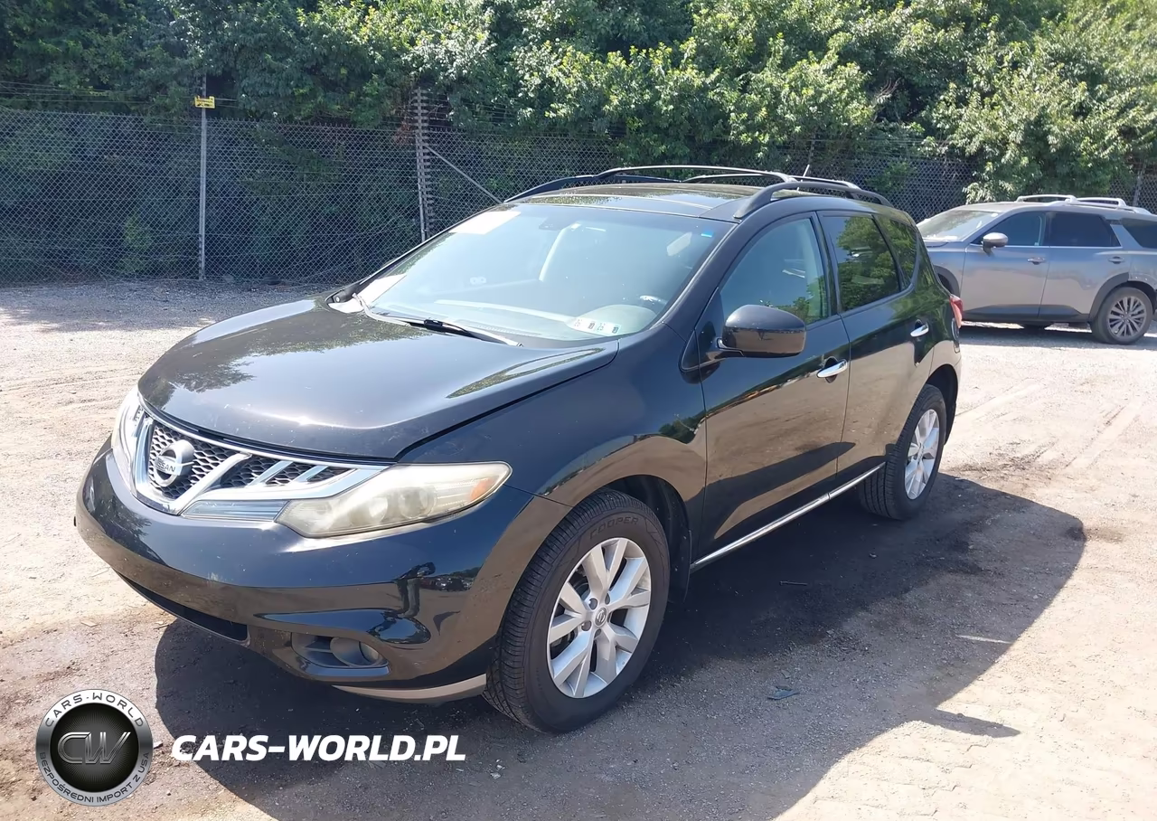 2011 Nissan Murano Sl VIN:JN8AZ1MW8BW185451 - 2