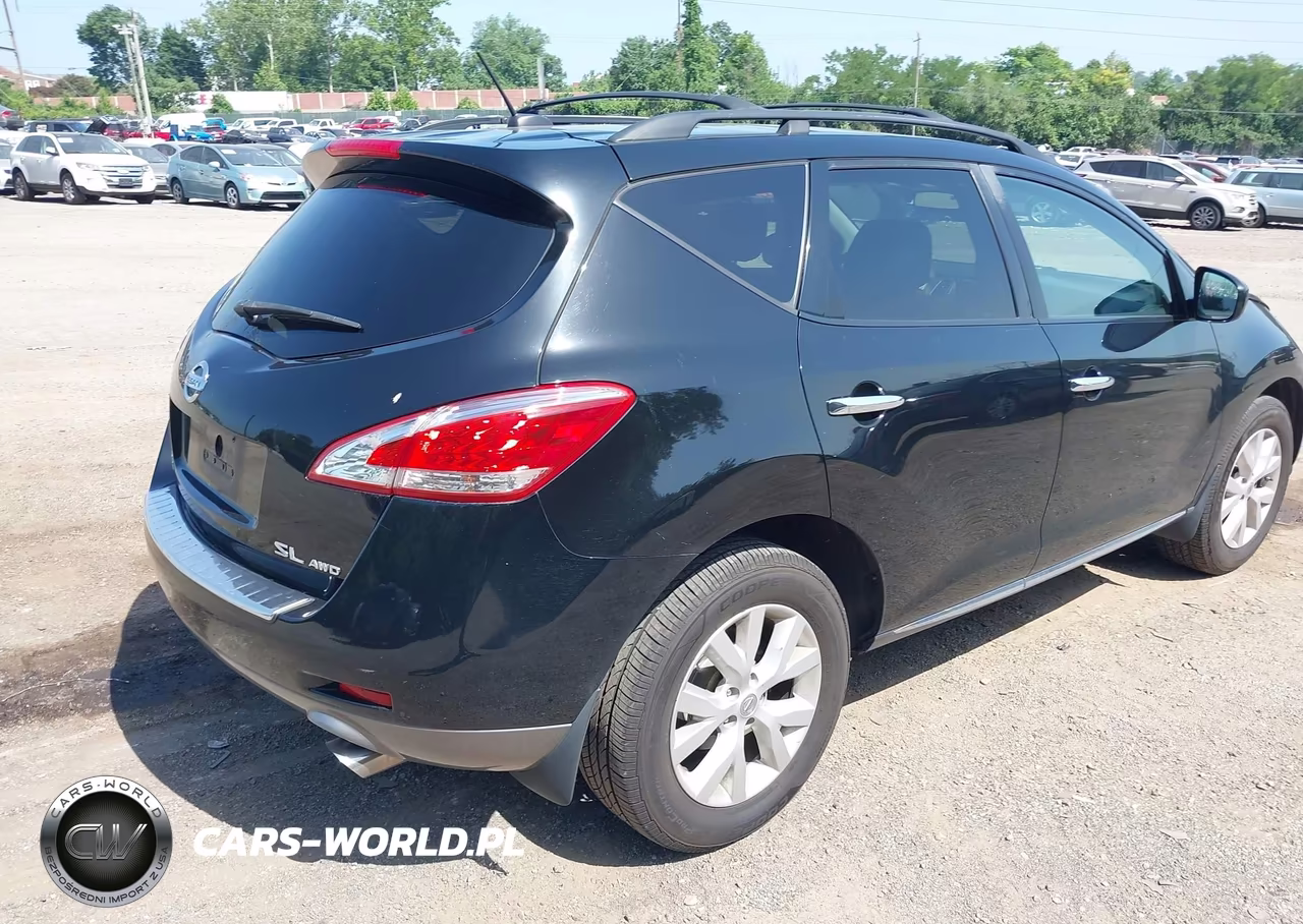 2011 Nissan Murano Sl VIN:JN8AZ1MW8BW185451 - 4