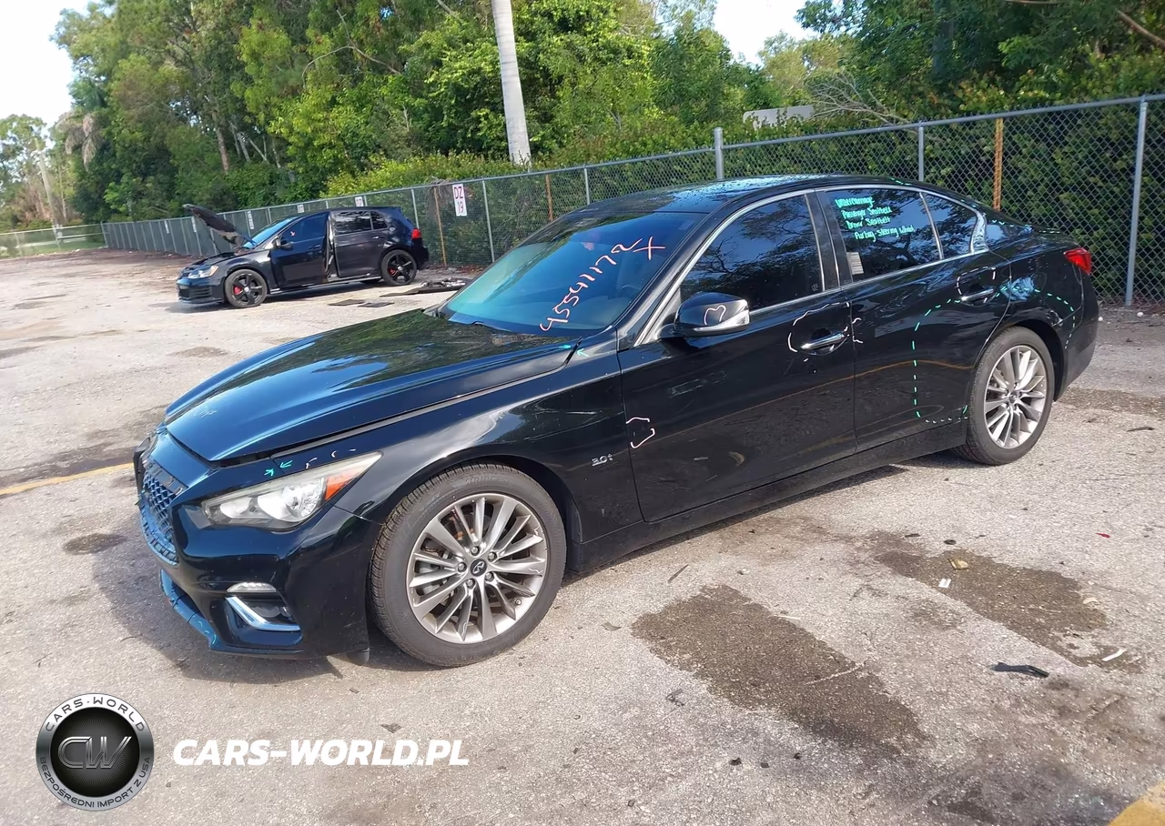 2018 Infiniti Q50 3.0T Luxe VIN:JN1EV7AP0JM591584 - 2