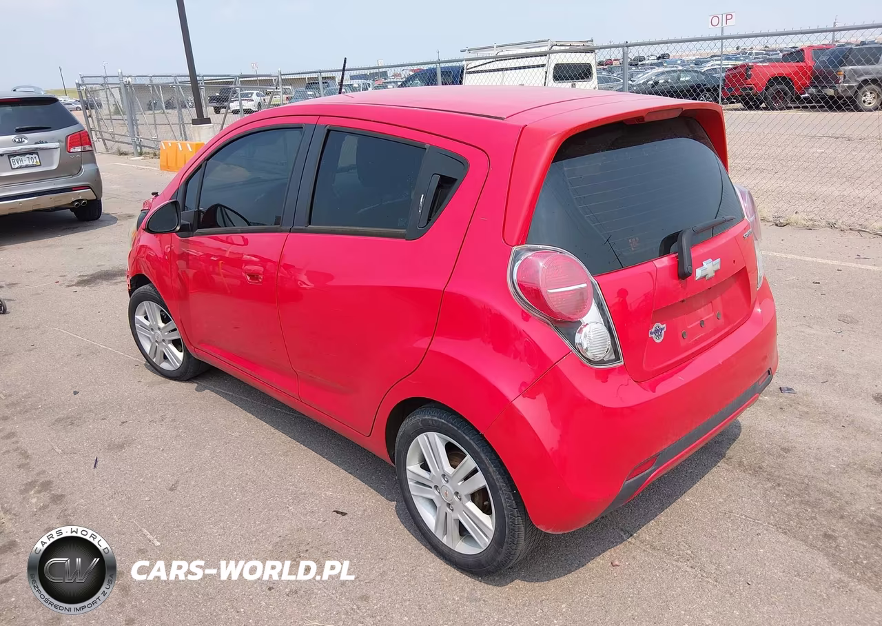 2013 Chevrolet Spark 1Lt Auto VIN:KL8CD6S94DC502071 - 3