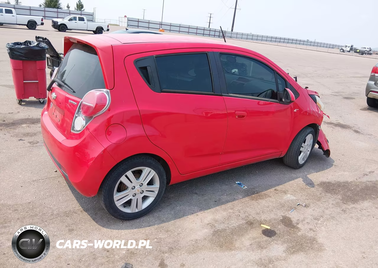 2013 Chevrolet Spark 1Lt Auto VIN:KL8CD6S94DC502071 - 4