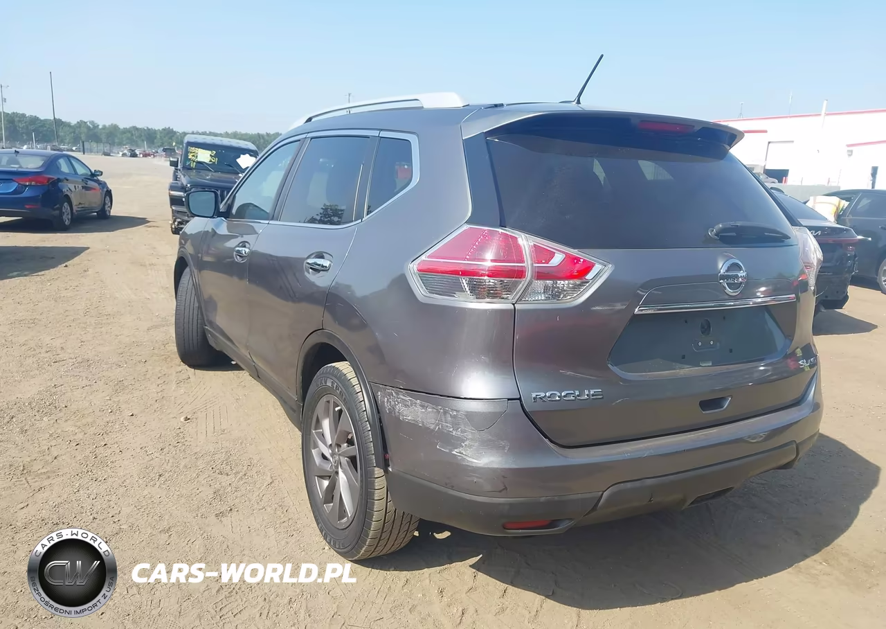 2016 Nissan Rogue Sl VIN:5N1AT2MV6GC846490 - 3