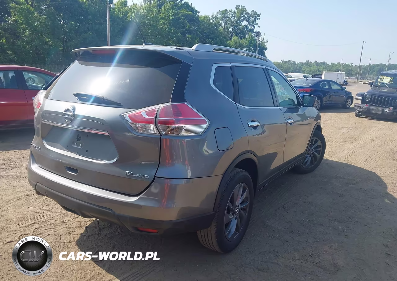 2016 Nissan Rogue Sl VIN:5N1AT2MV6GC846490 - 4