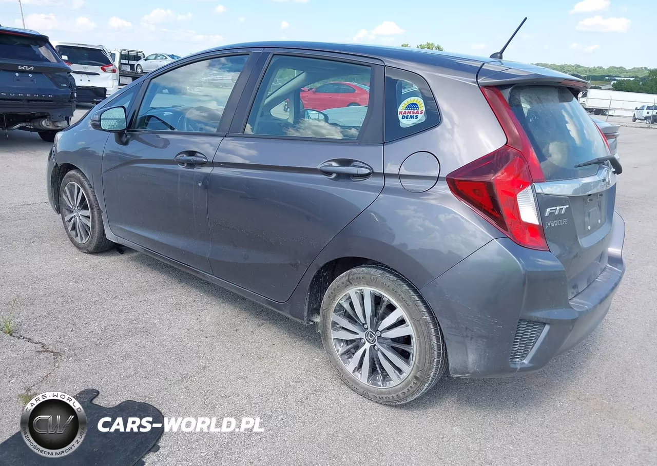 2017 Honda Fit Ex VIN:JHMGK5H71HS009635 - 3