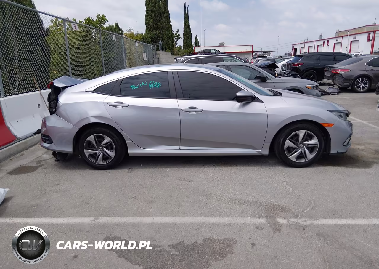 2019 Honda Civic Lx VIN:2HGFC2F6XKH529478 - 13