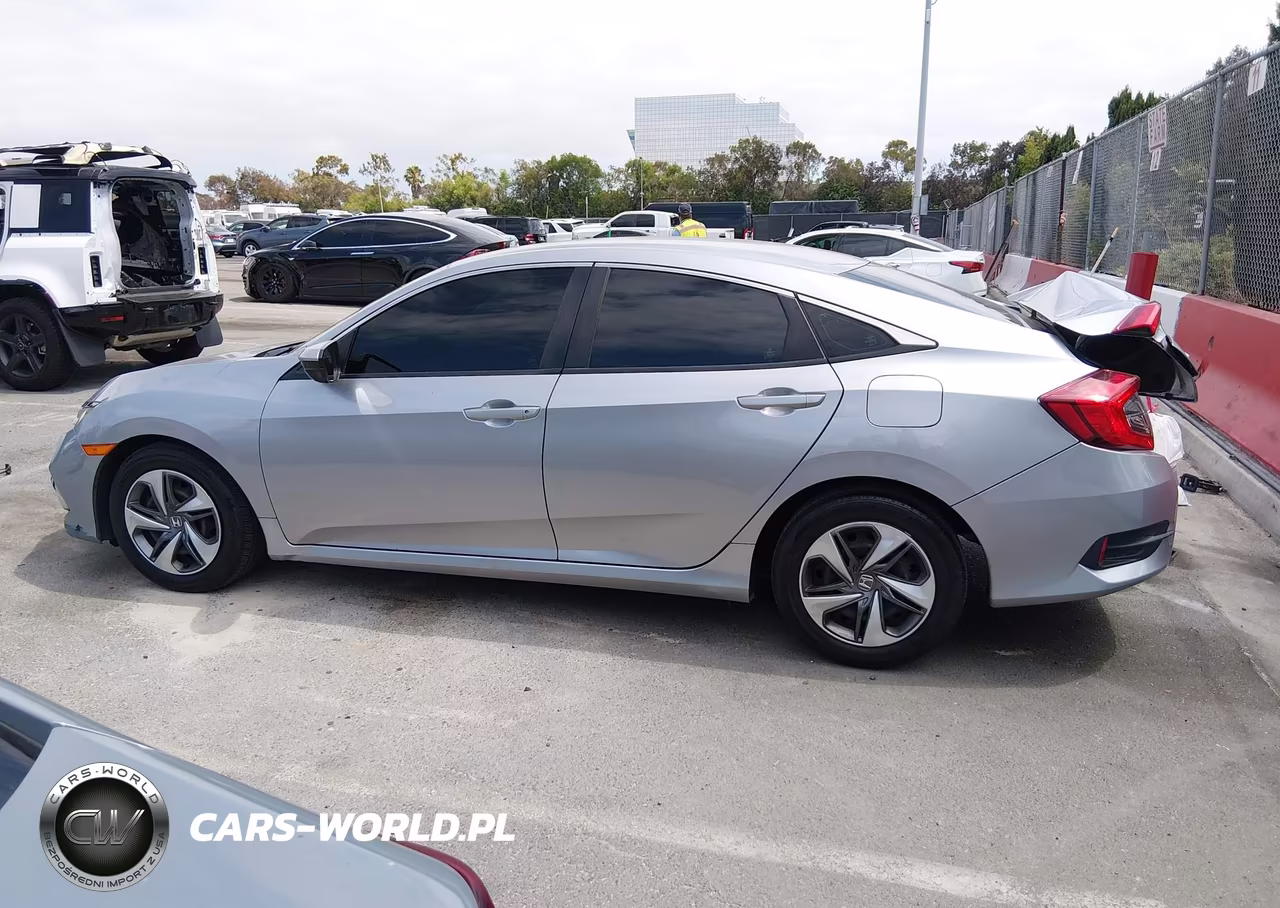 2019 Honda Civic Lx VIN:2HGFC2F6XKH529478 - 14