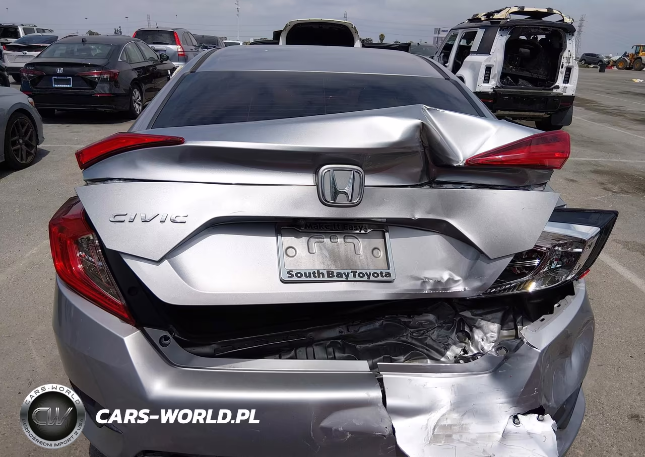 2019 Honda Civic Lx VIN:2HGFC2F6XKH529478 - 16
