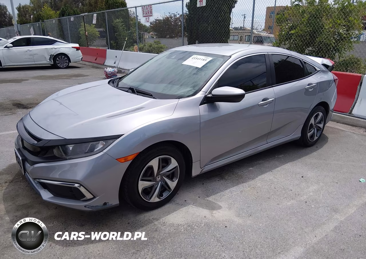 2019 Honda Civic Lx VIN:2HGFC2F6XKH529478 - 2