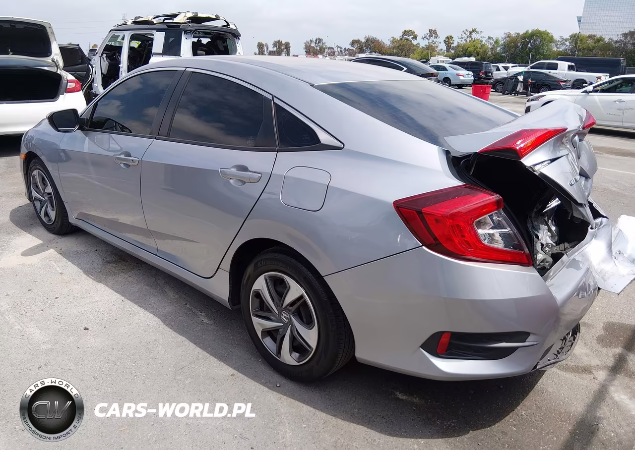 2019 Honda Civic Lx VIN:2HGFC2F6XKH529478 - 3