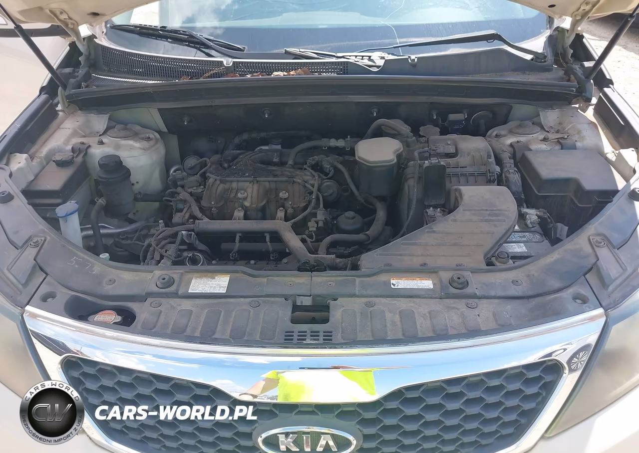 2011 Kia Sorento Lx V6 VIN:5XYKT4A29BG123042 - 10